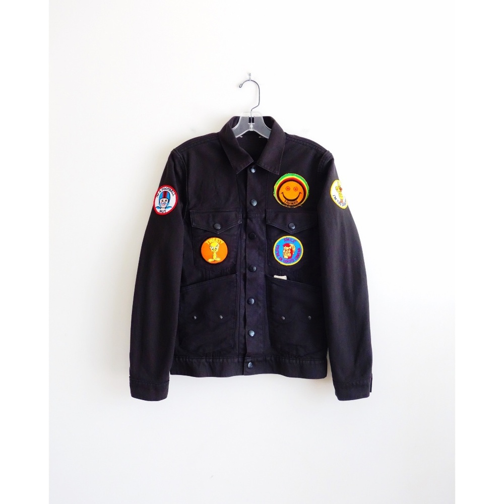 A Love Movement Black Reversible Patch Jacket - image 1